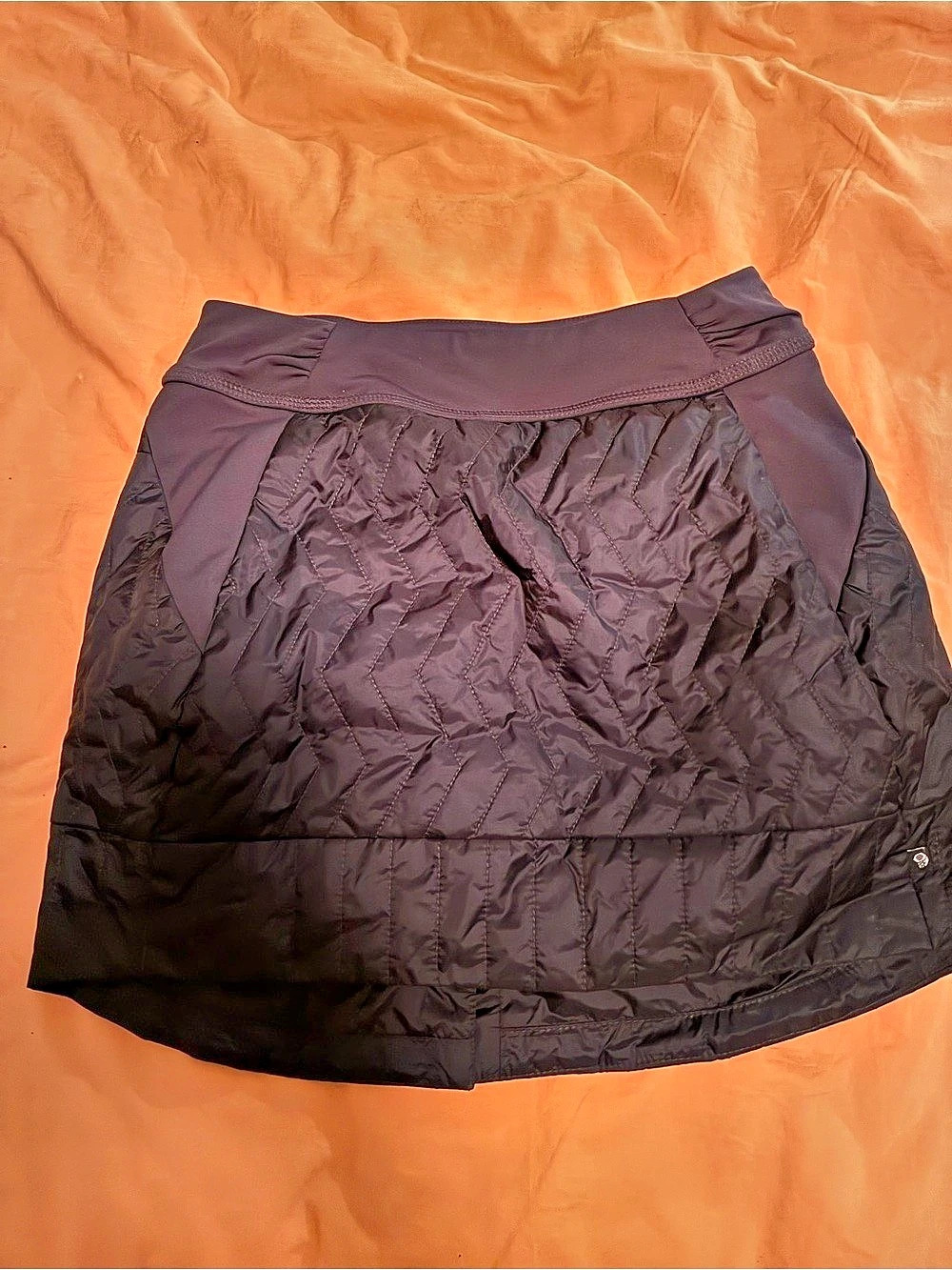 Mountain Hardwear Trekkin Insulated Mini Skirt Black Small
